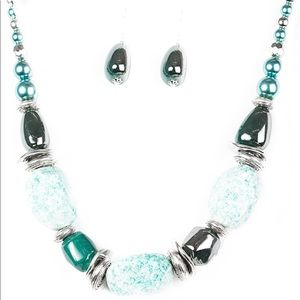 Marble Mint Green Necklace 💎